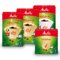 Melitta Filtres à Café, Taille 1 x 4, 40 unités